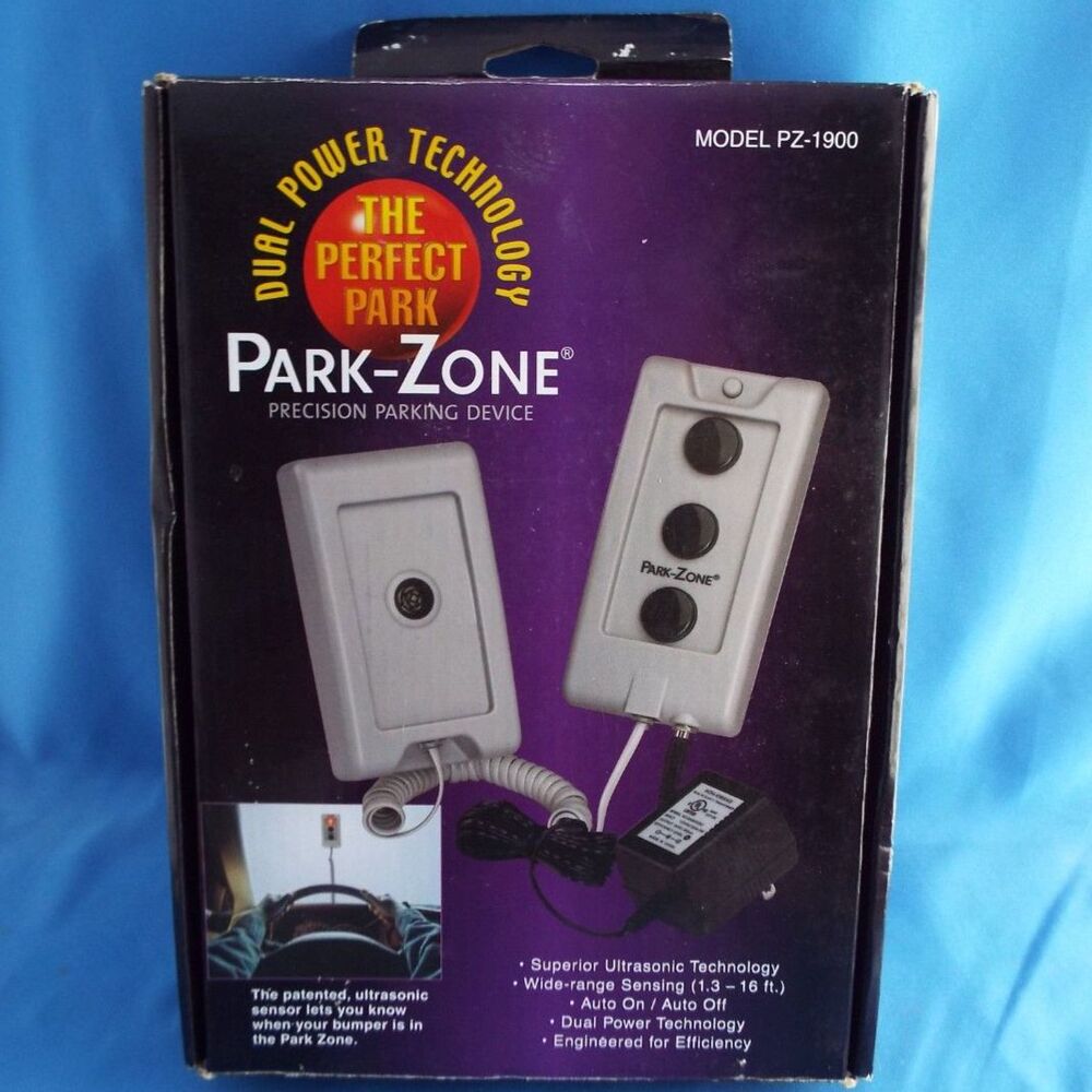 Park-Zone Precision Parking Device PZ-1900 Stop Light Sensor System New